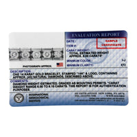 IGI Certified 14K White Gold 6.0Cttw Channel Set Round Diamond Tennis Bracelet (I-J Color, I1-I2 Clarity) - 7