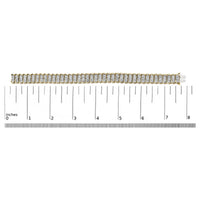 10K Yellow Gold 4.0 Cttw Diamond S-Link Bracelet