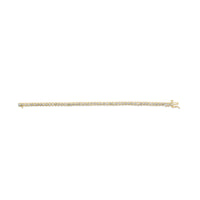 10K Yellow Gold 2.00 Cttw Round-Cut Diamond S-Link 7