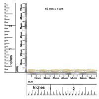 14K Yellow Gold 1-1/2 Cttw Round Brilliant-Cut & Baguette Cut Diamond Bezel and Tapered Link 7