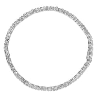 14K White Gold Round Diamond Bracelet (2.00 cttw, H-I Color, I1-I2 Clarity)
