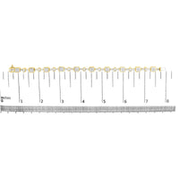14K Yellow Gold 6 3/4 Cttw Princess and Baguette-Cut Diamond Tennis Bracelet (H-I Color, VS2-SI1 Clarity) - Size 7