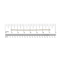 14K White Gold 5.0 Cttw Alternating White and Yellow Lab Grown Diamond Tennis Tennis Bracelet (Yellow/F-G Color, VS2-SI1 Clarity - 7