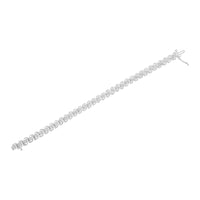 .925 Sterling Silver 1.0 cttw Miracle-Set Round-Cut Diamond 