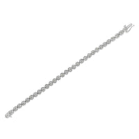 .925 Sterling Silver 1-1/3 Cttw Diamond 7