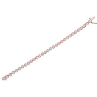 .925 Sterling Silver 1/4 Cttw Diamond 7