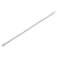 .925 Sterling Silver 1/4 Cttw Diamond 7