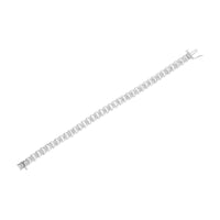 .925 Sterling Silver 1/2 Cttw Diamond Miracle-Set Double Swoosh Wave Style 7