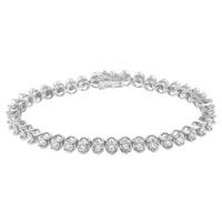 .925 Sterling Silver 1.0 Cttw Diamond Miracle-Set 7