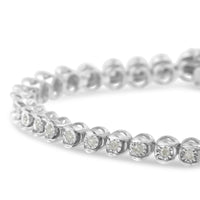 .925 Sterling Silver 1.0 Cttw Diamond Miracle-Set 7
