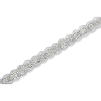 .925 Sterling Silver 1.0 Cttw Diamond Miracle-Set Cut-Circle 7