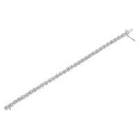 .925 Sterling Silver 1/2 Cttw Diamond Criss-Cross Miracle-Set 7