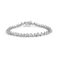 .925 Sterling Silver 1/2 Cttw Diamond Miracle-Set 7