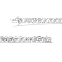 .925 Sterling Silver 1/4 Cttw Diamond 