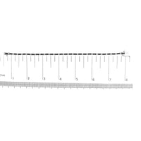 .925 Sterling Silver 2.0 Cttw Black and White Diamond Tennis Bracelet (I-J Color, I2-I3 Clarity) - 7