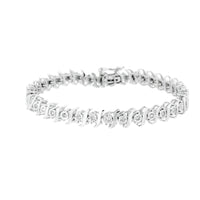 .925 Sterling Silver 1/2 Cttw Diamond Miracle Set 