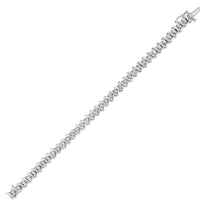 .925 Sterling Silver 1/2 Cttw Diamond Miracle Set 