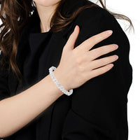 .925 Sterling Silver 1/2 Cttw Diamond Miracle Set 
