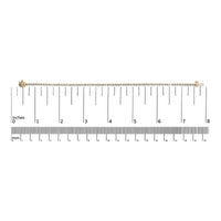 10K Yellow Gold Plated Sterling Silver 2.0 Cttw Diamond Classic Tennis Bracelet - 7.25
