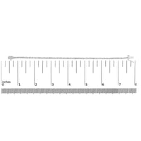 .925 Sterling Silver 2.0 Cttw Round Lab-Grown Diamond Tennis Bracelet (F-G Color, VS2-VS1 Clarity) - 7