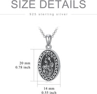 925 Sterling Silver Photo Locket Necklace