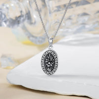925 Sterling Silver Photo Locket Necklace