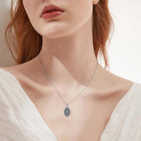 925 Sterling Silver Photo Locket Necklace
