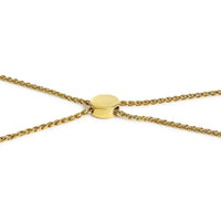 .925 Sterling Silver Diamond Accent Heart and Wave Link Bolo Bracelet (I-J Color, I2-I3 Clarity) - 6