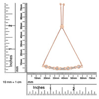 .925 Sterling Silver Channel Set Diamond Accent Twist 4”-10” Adjustable Bolo Bracelet (I-J Color, I3 Clarity)