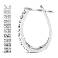 10K Yellow Gold 1.0 Cttw Alternating  Diamond 