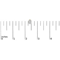 18K Yellow Gold 1 cttw Flower Diamond Stud Earrings (H-I, I1-I2)