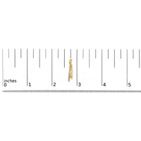 14K Yellow Gold Plated .925 Sterling Silver 1/10 Cttw Diamond Wrapped Hoop Earrings (H-I Color, I1-I2 Clarity)