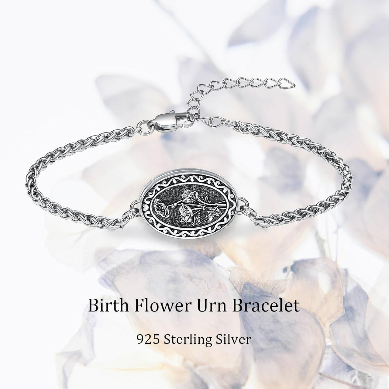 925 Sterling Silver Photo Locket Necklace