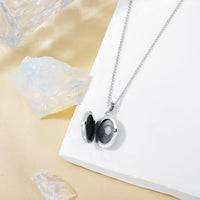 925 Sterling Silver Photo Locket Necklace