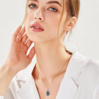 925 Sterling Silver Photo Locket Necklace