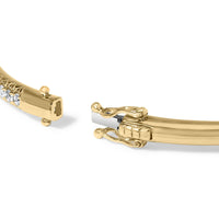 14K Gold 1.00 Cttw Half Eternity Diamond Bangle Bracelet (G-H Color, SI2-I1 Clarity) - 7
