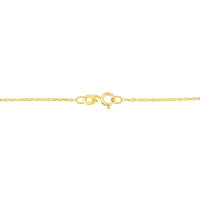 14K Yellow Gold Plated .925 Sterling Silver 1.0 Cttw Round and Baguette-Cut Diamond Composite Hearth 18