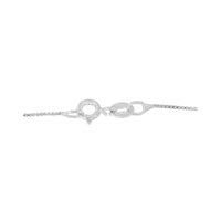 .925 Sterling Silver 1/10 cttw Diamond Heart Pendant Necklace (I-J, I3)