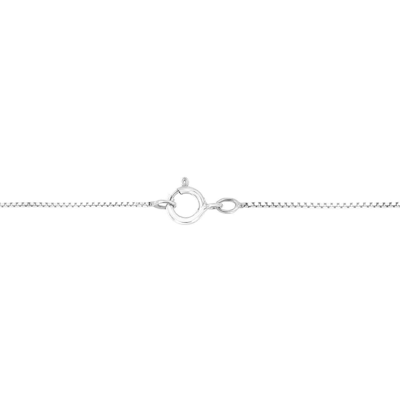 10K Gold 1/5 Cttw Bezel Set Princess Diamond Kite Shaped Solitaire Pendent Necklace