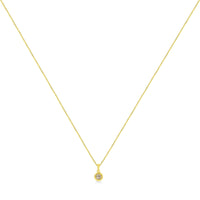 14K Yellow Gold Plated .925 Sterling Silver Brilliant Round Cut Diamond Solitaire Milgrain 18