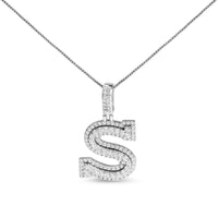 .925 Sterling Silver 1 1/10 Cttw Round Lab-Grown Diamond 