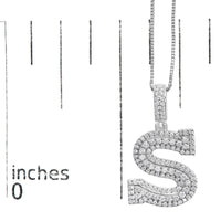 .925 Sterling Silver 1 1/10 Cttw Round Lab-Grown Diamond 