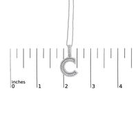 .925 Sterling Silver 4/5 Cttw Round Lab-Grown Diamond 