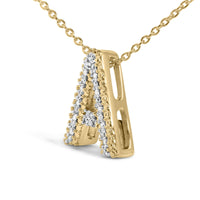 Yellow Gold Vermeil Diamond Accent 