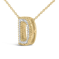 Yellow Gold Vermeil Diamond Accent 