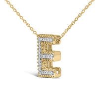 Yellow Gold Vermeil Diamond Accent 