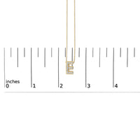 Yellow Gold Vermeil Diamond Accent 