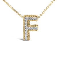 Yellow Gold Vermeil Diamond Accent 