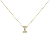 Yellow Gold Vermeil Diamond Accent 