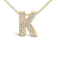 Yellow Gold Vermeil Diamond Accent 